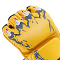Miniatyrbild 6 av 8: Halvfinger boxningskamphandskar Halvfinger kickboxningshandskar med justerbart handledsband för män Kvinnor Tiger Claw Style Gul