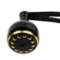 Pikkukuva 7 / 8: Baitcasting-kelan kahva 32 mm / 1,26 tuumaa ergonominen metallinen kalastuskela kahva Baitcasting DSH019 musta kulta