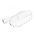 Miniatyrbillede 6 af 8: Boglæselampe USB Genopladelig 3 farver Niveauer Lysstyrke Justerbar Fleksibel Clip On Boglampe Bog Natlampe Hvid