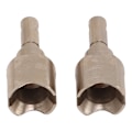 Pikkukuva 1 / 8: 2st RC Diff Outdrives Teräs Exakt RC Differentiaalikuppi ARRMA 1/7 1/8 Sarjalle Hopea