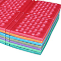Miniatyrbillede 7 af 8: Udendørs foldbar bærbar skumpude Siddepude Bikube 6 foldbar skumpudemåtte til vandring Grøn 39x28.5x0.9cm/15.4x11.2x0.4in