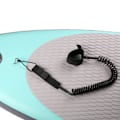 Miniatyrbillede 5 af 8: Sort elastisk vandsportsfodtov Surfing Paddle Board Ankel Fjeder Draction Rem