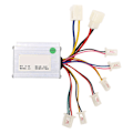 Miniatyrbillede 7 af 8: 24V 250W motorbørstet controller Lithium elcykel hastighedsregulator Motor reservedele