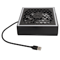 Miniatyrbilde 4 av 8: Konsoll Toppvifte 3 Hastigheter 7 Lysmoduser Topp Kjølevifte med RGB LED USB 3.0 USB 2.0 Port for Xbox Series X