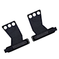 Miniatyrbillede 4 af 8: 1 par Palm Protector Pad Skridsikker håndflade Grip Guard Rest til Fitness Vægtløftning Mesh Huller L