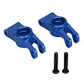 Miniatyrbillede 3 af 8: 2 STK RC bagaksel navholder aluminiumslegering akselholder dele til MJX 16208 16207 16210 1/16 RC bil mørkeblå