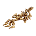 Miniatyrbilde 5 av 8: RC-modell Pushrod Linkage Stopper 1,5 mm Interface Messing Quick Adjust Connector Erstatningsdel for skipsmodeller RC Fly Helikoptre