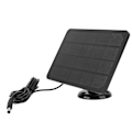 Miniatyrbillede 3 af 8: 4W Solpanel 5V Sort IP65 Vandtæt Solpaneler Ladeplade til Ventilatorlys