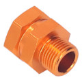 Miniatyrbild 4 av 8: Metall Aluminiumlegering 17 mm Hex Hjulnav Adapter för ZD Racing DBX07 1/7 RC Biluppgraderingsdelar Reservtillbehör 8626