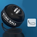Miniatyrbild 8 av 8: Handledstränarboll Autostart Slappna av Minska tryck Handledsförstärkare Träningsboll Svart
