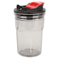 Miniatyrbillede 2 af 8: Drikkevandsflaske Genanvendelig BPA-fri lækagesikker rejsevandsflaske til campingvandring Rejsekontor 450ml sort