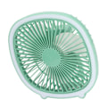 Pikkukuva 6 / 8: Pöytätuuletin Power säädettävä matalan melun latautuva Mini kannettava pystysuora riippuva tuuletin LED-valolla Mint Green