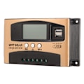 Miniatyrbilde 6 av 8: Solar Charge Controller MPPT Solar Charge Controller Solpanelregulator med LCD-skjerm Parameter Justerbar Gull 100A