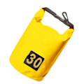 Miniatyrbillede 3 af 8: Vandtæt Bucket Bag Vandafvisende Dry Bag Moderne til Udendørs Rafting Camping 30L Gul