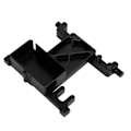 Miniatyrbild 3 av 8: RC Fixed Servo Mount Bracket Ersättning för SCX6 1/6 Aluminium Legering Servo Fixed Bracket Svart