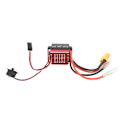 Pikkukuva 5 / 8: 60A Harjattu ESC XT60-liitin 6V 2A BEC-lähtö 1/10 RC Autoharjattu sähköinen nopeussäädin Traxxasille HSP:lle Redcatille