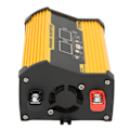 Miniatyrbild 6 av 8: Modifierad sinusvågsomvandlare 300W bilströmväxelriktare DC 12V till 220V AC-omvandlare med dubbel USB-spänningsdisplay Gul