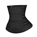 Miniatyrbillede 3 af 8: Taljetræning Polyester Lynlås Unisex Multifunktion Taljebind Wrap til Sport Sort XL
