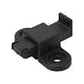 Miniatyrbillede 3 af 8: Båd Quick Release Slide Lock ABS Sort Kajakker Fodpedaltilbehør til kanofiskebåd