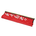 Miniatyrbilde 2 av 8: Skrivebordsminnemodul Rød DDR4 2666MHz 21300 Båndbredde Aluminiumlegering Gaming RAM for Datamaskin Kabinett Oppgradering 4GB