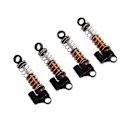 Miniatyrbilde 3 av 8: RC Støtdemper Foran Bak Justerbare Oppgraderingsdeler RC Fjærdemper for FMS FCX24 1/18 1/24 Crawler Black