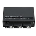 Miniatyrbilde 2 av 8: Ethernet Fiber Media Converter Single Mode Tx1310nm 10/100 Mbps RJ45 Port Media Converter 100‑240V EU-plugg