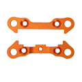 Miniatyrbild 3 av 8: 2 st Metall främre undre arm Fast blockplatta Anslutningsplattor Orange för ZD Racing 1/7 DBX07 EX 07 RC Car