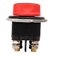 Miniatyrbillede 6 af 8: 12‑32V Batteri Afbryderkontakt 2 Positioner Mini Batteri Tænd/Sluk Kontakt med 6AWG Kabel til Bil RV Yacht