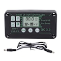 Miniatyrbillede 1 af 8: Solar Charge Controller MPPT ABS Auto Focus Solar Regulator Charge Controller til RV Trailers Både 20A