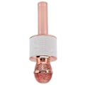 Miniatyrbild 8 av 8: Trådlös mikrofon KTV ljudintegration Bärbar handhållen Bluetooth-mikrofon för flickor Pojkar Tonåringar Rose Gold
