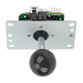 Pikkukuva 8 / 8: Arcade Joystick Gamepad DIY Joystick Arcade Game Fighting Stick -varaosat Pin Piirilevy pallopäällä Musta
