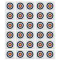 Miniatyrbillede 1 af 8: 30 stk. bueskydningsmålspapir recurve compound pulley bue helring skydemålspapir