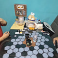 Miniatyrbilde 2 av 5: Heroes of Barkadia Brettspill, et Dungeon Crawling Drikkespill - Terningkrig Brettspill Dungeon Crawling og Drikkelek Leketøysett