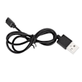 Miniatyrbillede 4 af 8: 2P Smartwatch Ladekabel Magnetisk uroplader Erstatning USB-datakabel Sort 4,0 mm/0,2 tommer 9,5 mm/0,4 tommer