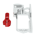 Pikkukuva 6 / 8: RC Servo Mount Bracket 25T varrella Alumiiniseos Anti Deformaatio Universaali Quadcopter Drone Punainen