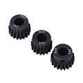 Miniatyrbillede 3 af 8: Motor Motormodul Pinion Gear Hulsætningskomponent til 1/10 1/8 RC Car17-19T