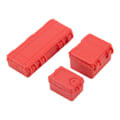 Pikkukuva 2 / 8: 3 kpl RC-auton simulointi matkalaukku Iso Keskikokoinen Pieni RC Crawler Matkalaukku Koristelu 1/18 1/24 Punainen