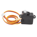 Miniatyrbillede 1 af 8: Sort RC Helikopter Servo Plast Servo Udskiftning Letvægts Reservedele RC Digital Servo til WLToys XK A160 A280 RC Fly