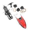 Pikkukuva 6 / 8: RC-Helikopter Servo Moottorisetti Muovi Servo Peitelevy ja Alusta Setti RC-Helikopterin Muutostarvikkeet WLtoys XK K110