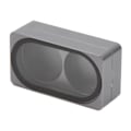 Miniatyrbillede 4 af 8: Kø Tip Opbevaringsboks Aluminiumslegering Magnetisk Sug Kø Tip Beholder til Billardspillere 2 huller