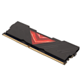 Miniatyrbild 4 av 8: 4GB DDR4 RAM 2666MHz 21300 Bandbredd Värmeavledning Plug and Play Laptop Minne för Stationär PC Svart
