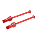 Miniatyrbillede 2 af 8: 2 stk. forreste bageste drivaksel aluminiumslegering RC CVD forreste bageste drivaksel til Traxxas Latrax Teton 1/18 bil