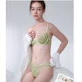 Miniatyrbilde 2 av 5: Sexy BH-sett, high-end komfortabel pustende ultratynn push-up BH, ren begjær 85C