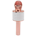 Miniatyrbild 5 av 8: Trådlös mikrofon KTV ljudintegration Bärbar handhållen Bluetooth-mikrofon för flickor Pojkar Tonåringar Rose Gold