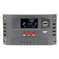 Miniatyrbild 5 av 8: Solar Charge Controller MPPT Tracking Laddning 12V 24V Automatisk anpassning LCD-solpanelsregulator med 2 DC USB 10A