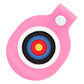 Miniatyrbild 5 av 8: Recurve Båg Lem Spets Skydd Bågskytte Break Gummikudde på skor Fot för långbågejakt Skyttetillbehör Rosa