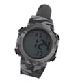 Miniatyrbillede 8 af 8: Digital Display Herre Sports Elektronisk Ur Vandtæt Multifunktion Udendørs Natlampe Sportsur Camouflage Grå