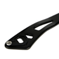 Pikkukuva 6 / 8: Baitcasting-kelan kahva 32 mm / 1,26 tuumaa ergonominen metallinen kalastuskela kahva Baitcasting DSH019 musta kulta