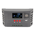 Miniatyrbild 3 av 8: Solar Charge Controller MPPT Tracking Laddning 12V 24V Automatisk anpassning LCD-solpanelsregulator med 2 DC USB 10A