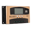 Miniatyrbilde 5 av 8: Solar Charge Controller MPPT Solar Charge Controller Solpanelregulator med LCD-skjerm Parameter Justerbar Gull 100A